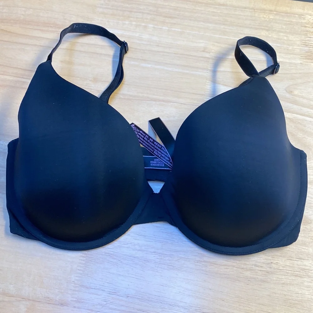 Victoria Secret t-shirt lightly lined Demi sz 34 DD - Picture 1 of 5